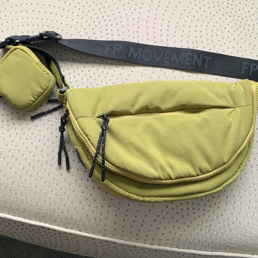 FP Movement by Free People Crossbody Sling Bag - Olive Green